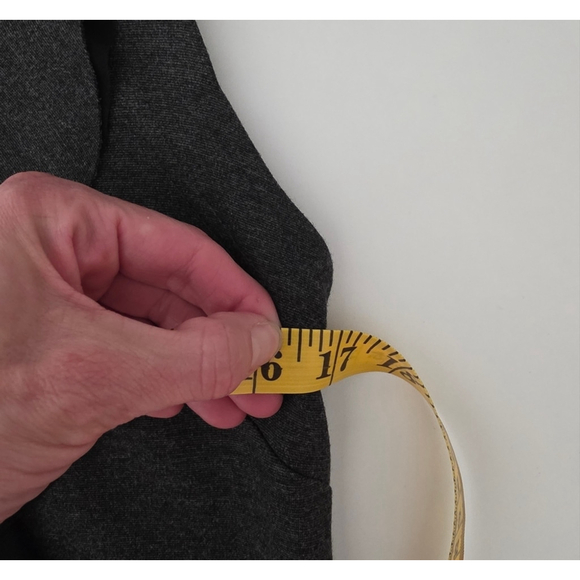 Melissa Nepton Gray Sleeveless Ruffled Mini Dress Size Small - Picture 5 of 8